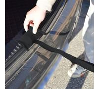 Gdfnmogo Kit d'ancrage de toit de voiture avec rembourrage en mousse EVA - Corde de traction pour sécuriser kayaks, canoës et planches de surf sur les véhicules sans point d'arrimage (4 pièces)