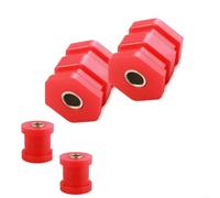 Gdfnmogo Kit de bague de bras de commande inférieur avant en polyuréthane pour Honda Civic EJ 1996-2000, CR-V RD1/RD3, STEPWGN - Rouge, ensemble de 4 pièces avec OEM JAZ-pour FX-0018