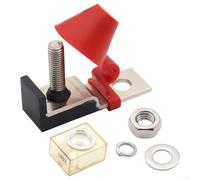 Gdfnmogo Kit de bloc de fusibles M8 étanche pour voitures, camping-cars et bateaux - 58 V, capacité de courant de 30 A à 300 A, boîtier ABS avec bornes en cuivre (100 A)