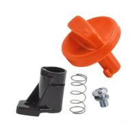 Gdfnmogo Kit de bouton d'étranglement avec insert à ressort et vis compatible avec Stihl FS91 FS111 FS131 HT102 HT103 HT131 HT132 KM131R Remplace OEM 4180 180 9500 Plastique durable