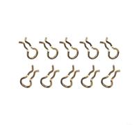 Gdfnmogo Kit de clips à ressort d'étrier de frein pour vélo de montagne, compatible avec SLX, XT, système de frein XTR 31 x 5,5 mm (jaune)