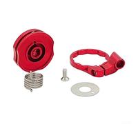 Gdfnmogo Kit de couvercle de verrouillage à distance de fourche de vélo, pour Manitou Mathete Comp/MRD/R7, capuchon de contrôle intégré en alliage d'aluminium avec bague de serrage et vis d'espacement