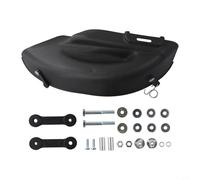 Gdfnmogo Kit de couverture de paillage de 117,8 cm pour tracteur à gazon Craftsman - Plateau de tondeuse de 116,8 cm compatible avec 532406581 525405001 53240658 405454 - Construction en plastique