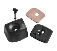 Gdfnmogo Kit de filtre à air pour souffleur Stihl BG56 BG66 BG86 SH56 SH56 SH86, pièces de rechange 4241-140-1000 4241-120-1800 4241-140-4401 4241-140-2800 avec couvercle de filtre