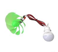 Gdfnmogo Kit de générateur d'éolienne, lames ABS + PP de 120 mm avec moteur en métal, sortie 0,1-22 V pour projets d'énergie renouvelable, utilisation éducative scientifique