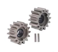 Gdfnmogo Kit de pignon d'entraînement pour tondeuse à gazon avec pignons gauche et droit 14 dents et 2 goupilles d'entraînement, pièces de rechange métalliques durables compatibles avec Brast, Daye