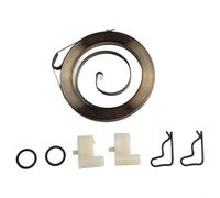 Gdfnmogo Kit de poulie de démarrage à ressort avec cliquet pour débroussailleuse FC55 FS55 FS45 FS46 FS38 HL45, construction en plastique durable, pièce de rechange facile à installer pour