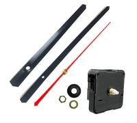 Gdfnmogo Kit de remplacement pour mécanisme d'horloge à quartz à monter soi-même, pour grandes horloges murales de 35 à 40 cm, pièces de réparation d'arbre en I à couple élevé, avec aiguilles, 56 x 56