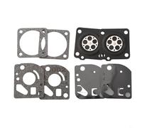Gdfnmogo Kit de réparation de diaphragme de carburateur 2 ensembles RX-1 compatible avec les carburateurs Ruixing pour Homelite HHT2655 HLT26CD RBL26BP et pour débroussailleuses Ryobi RY28000 RLT30CET