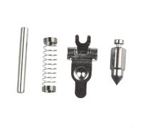 Gdfnmogo Kit de réparation de joint de diaphragme de carburateur pour taille-haie à essence, pièces de rechange durables compatibles avec FX-MH1.2, lot de 4 joints et 4 composants pour