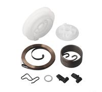 Gdfnmogo Kit de réparation pour tondeuse à gazon avec ressort arrière et pince à griffes compatible avec les souffleurs à feuilles Stihl BG56C BG86C SH86C SH56C