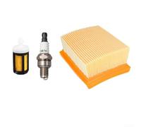 Gdfnmogo Kit d'entretien pour ventilateur BR800 avec étincelle, filtre à air et filtre à huile 42830074100 pour une filtration du moteur et une efficacité énergétique appropriées