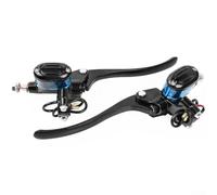 Gdfnmogo Levier de frein de véhicule électrique pour frein hydraulique Ebike, interface de 10 mm, compatible avec les liquides de frein DOT3 DOT4, alliage d'aluminium, frein gauche et droit pour