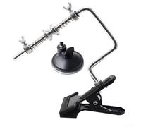 Gdfnmogo Ligne de coupe compacte pour une tension facile du moulinet en aluminium avec enrouleur d'aspiration en alliage pour canne à pêche bobine plus pince pour transporter avec variable