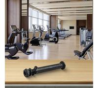 Gdfnmogo Lot de 1 ou 2 boulons de machine elliptique 12 cm pour pièces d'entraînement elliptique compatibles avec les vélos de sport d'intérieur, avec joint ondulé, écrou de rondelle élastique