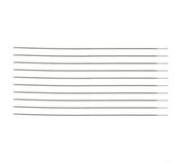 Gdfnmogo Lot de 10 électrodes en acier inoxydable A102 pour soudage 304 ou 301 ou 201 en acier inoxydable E308 à 16 Go/T983 certifié 2 mm-4 mm (1 mm)