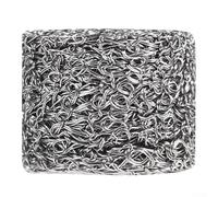 Gdfnmogo Lot de 10 filtres à gaze de rechange en acier inoxydable de 2,7 g pour nettoyeur haute pression de voiture, 3000 psi, couleur argent