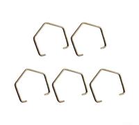 Gdfnmogo Lot de 10 ressorts circlips de roulement de moulinet de pêche pour moulinets Baitcast, clip de retenue en métal pour Kestrel, Valiant, pour Eagle LL