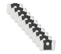 Gdfnmogo Lot de 10 sacs à poussière compatibles avec MOVA P10 Pro pour aspirateur robotique Ultra - Sacs de rechange non tissés de filtration à 5 couches, grande capacité, durables et faciles à