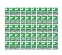 Gdfnmogo Lot de 100 étiquettes à suspendre en PVC réutilisables, 7,6 x 12,7 cm, pour permis de stationnement pour voitures, rétroviseurs, hôtel, vert