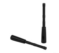 Gdfnmogo Lot de 12 adaptateurs en aluminium pour tiges ID4,2 mm, connecteurs d'outils de tir à l'arc pour pointes larges et flèches d'entraînement (6,3 x 7,5 mm, noir)
