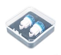 Gdfnmogo Lot de 2 alertes de pointe de canne à pêche de nuit avec flash à induction automatique LED pour alarme de touche de pêche