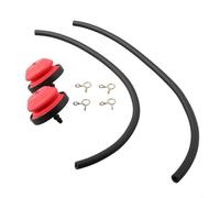 Gdfnmogo Lot de 2 ampoules d'amorçage pour tondeuse à gazon, pompe à carburant avec tuyau, remplacement pour Tecumseh 570682A 751-10639 751-10639A 951-10639 951-10639A, accessoire durable pour