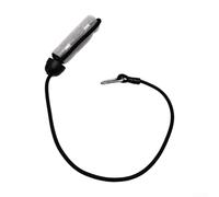 Gdfnmogo Lot de 2 bandes de résistance pour exercices de biceps et triceps, 72 cm, corde élastique de tension avec boucle, convient pour planche couchée sur le dos de la machine à pas, noir