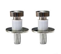 Gdfnmogo Lot de 2 boulons de gâche de porte (2 pièces), matériel de rechange en alliage d'acier pour GMC, et pour camions et VUS Oldsmobile (OEM 9601750, compatible avec