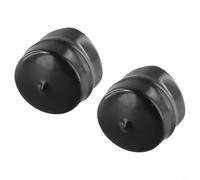 Gdfnmogo Lot de 2 capuchons de moyeu d'essieu avant de tondeuse autoportée 532104757 - Housse de protection de roulement de roue compatible avec CT LTH pour tracteurs de pelouse de la série YT - Noir