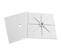 Gdfnmogo Lot de 2 couvercles de rechange pour écumoire de piscine Hayward SPX1082E, SPX1083, SPX1084, SPX1085, SP1086, design rond robuste pour nettoyage de piscine 25,4 cm