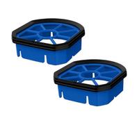 Gdfnmogo Lot de 2 couvercles de réservoir de rechange pour aspirateurs sans fil SpinWave+ 3764/37643/3887, compatibles avec balai rotatif à sol dur, haute qualité
