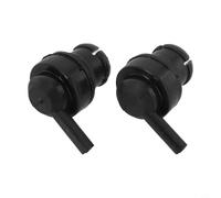 Gdfnmogo Lot de 2 grilles d'aération de rechange en caoutchouc pour tondeuse à gazon 0000 350 5807 compatible avec Stihl FS90 FS110 FS130 HL100 HT101 et plus encore, noir