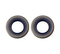 Gdfnmogo Lot de 2 joints d'huile pour tronçonneuse Husqvarna - Pièces de rechange durables pour modèles 40, 245, 254, 257, 262, 261, 346XP, 355, 357, 359, 365, 371, 51, 55