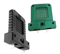 Gdfnmogo Lot de 2 lampes de travail LED 14 W pour batteries au lithium 20 V/21 V, prise réglable de 20,5 à 40,5 mm, lanterne de camping compacte sans fil et inspection (noir + vert)