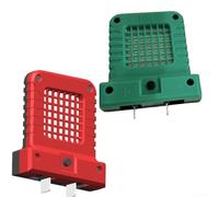 Gdfnmogo Lot de 2 lampes de travail LED 14 W pour batteries au lithium 20 V/21 V, prise réglable de 20,5 à 40,5 mm, lanterne de camping compacte sans fil et inspection (vert + rouge)