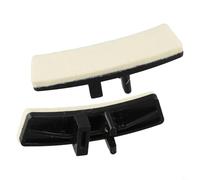 Gdfnmogo Lot de 2 plaquettes de frein en feutre pour vélo - Réduction du bruit et résistantes à l'usure - Compatible avec les machines de cyclisme stationnaires