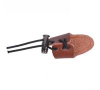 Gdfnmogo Lot de 2 protège-doigts en cuir de vachette pour protection de l'arc recourbé et traditionnel, 4,5 x 2,5 cm, anti-transpiration et ambidextre (noir)