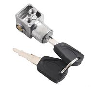 Gdfnmogo Lot de 2 verrous électriques pour batterie de vélo et tube de selle avec clés, verrou de sécurité antivol en alliage de zinc pour batterie de vélo électrique et type tube de selle, Si (TYPE B