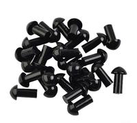 Gdfnmogo Lot de 20/50 champignons de réparation de pneus sans chambre à air | Bandes de fixation pour pneus de voiture, moto, tracteur, camping-car, en caoutchouc noir, kit de réparation rapide pour pneu