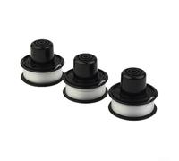 Gdfnmogo Lot de 3 têtes de rechange pour débroussailleuse Black & Decker A6226, compatible avec les débroussailleuses GL250 GL310 GL360, longueur de ligne de 6 m durable en extérieur
