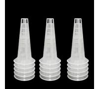 Gdfnmogo Lot de 30 paniers de plantation avec couvercles de germination, coton et accessoires, design à fentes en plastique pour une culture sans sol