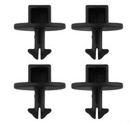 Gdfnmogo Lot de 4 capuchons de rechange en plastique noir pour tondeuse à gazon compatibles avec les moteurs de la série Briggs & Stratton 123P02 123P32 115P02