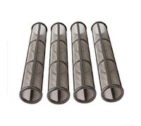 Gdfnmogo Lot de 4 filtres de collecteur de peinture sans air 30/60/100 maille en acier inoxydable pour G-Contractor II modèles 244071 244067 244068, longueur 180 mm, 31 mm (30 mailles)