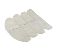 Gdfnmogo Lot de 4 ou 10 serpillères de rechange pour aspirateur S8/M7 Pro/M7 Pro Max, chiffons de nettoyage en microfibre, gris, lavables et réutilisables