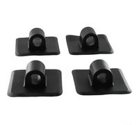 Gdfnmogo Lot de 4 supports de montage de moteur hors-bord gonflables en ABS pour kayak, canoë, canoë, canoë, bateau pneumatique en caoutchouc, compatible avec