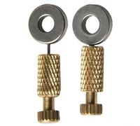 Gdfnmogo Lot de 5 aiguilles de positionnement pour couture du cuir, outils de badigeonnage à position fixe en métal pour bricolage du cuir, épingles d'alignement de couture pour sacs, (D)