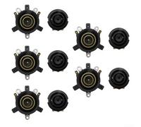 Gdfnmogo Lot de 5 connecteurs de base de bouilloire électrique pour thermostat électrique - Chauffage rapide - Commutateur de contrôle de la température - Pièces de rechange pour bouilloires