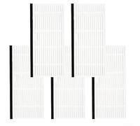 Gdfnmogo Lot de 5 filtres de rechange lavables pour aspirateur Lydsto R5/R5D avec bande élastique antidérapante, compatible avec R5D R