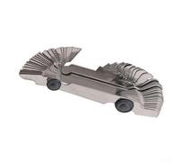 Gdfnmogo Lot de 58 jauges métriques et pas de filetage avec lames de 55° et 60° pour outils de mesure, kit de jauge de vis en acier inoxydable compatible avec les normes britanniques, métriques et